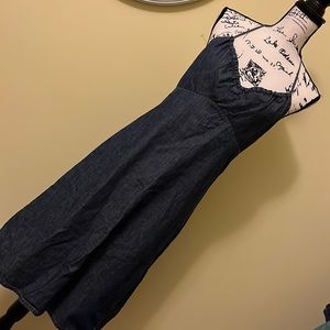 Denim Halter Dress